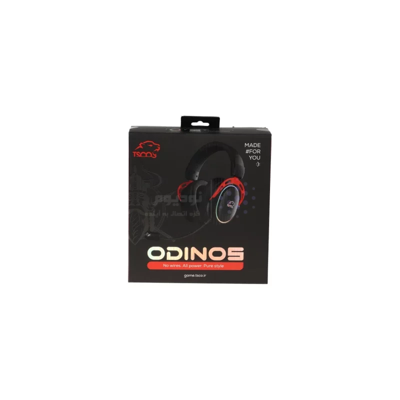 هدفون بی سیم گیمینگ TSCO مدل Odinos GH 6168 - مشکی (گارانتی 18 ماهه تسکو) - تصویر 7
