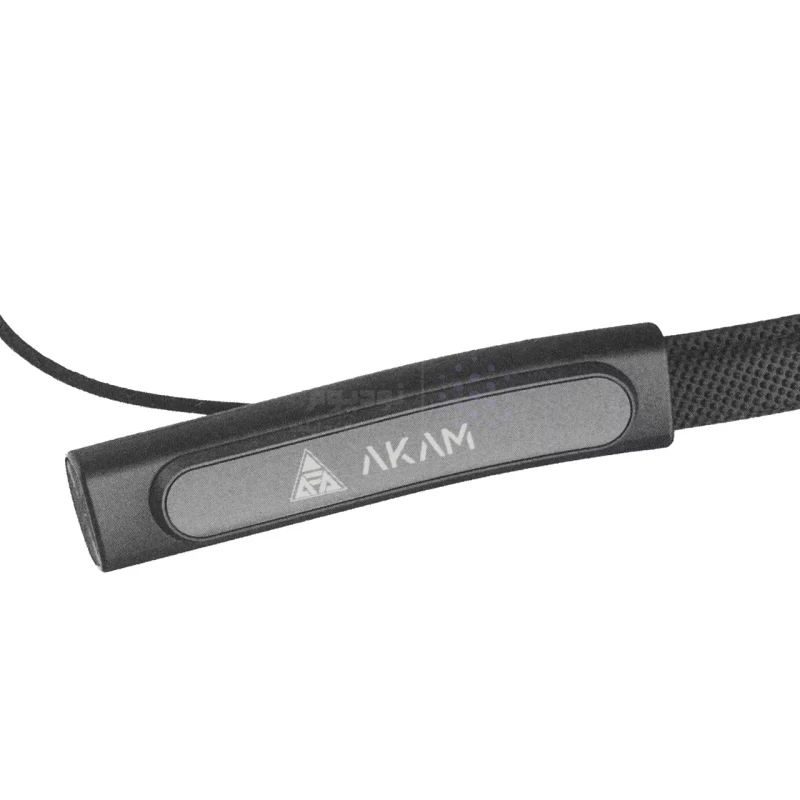 ایرفون بی سیم گردنی AKAM مدل A-01 - خاکستری - AKM - تصویر 4