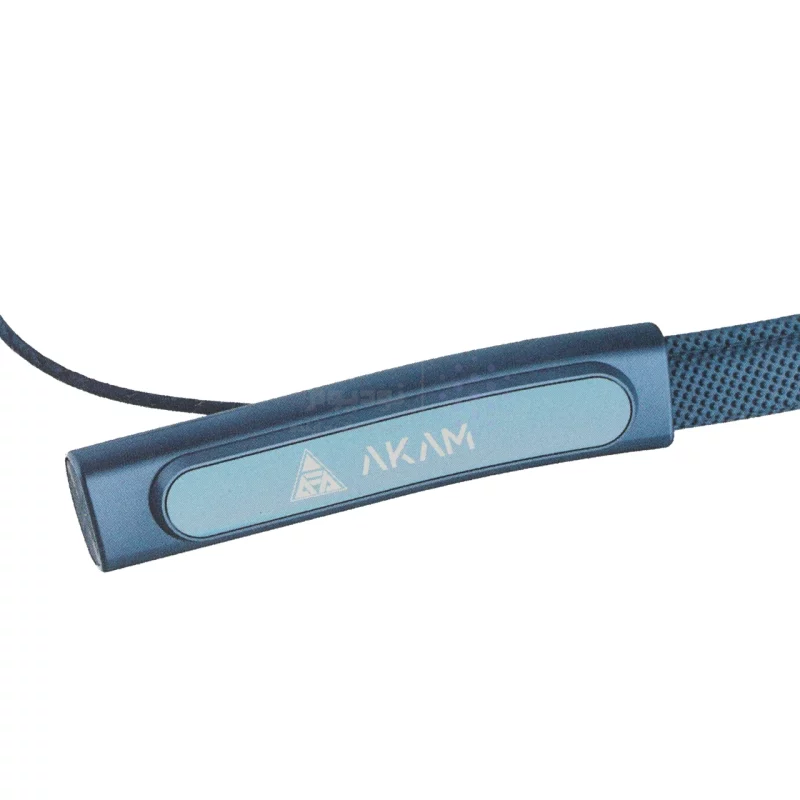 ایرفون بی سیم گردنی AKAM مدل A-01 - آبی - AKM - تصویر 3