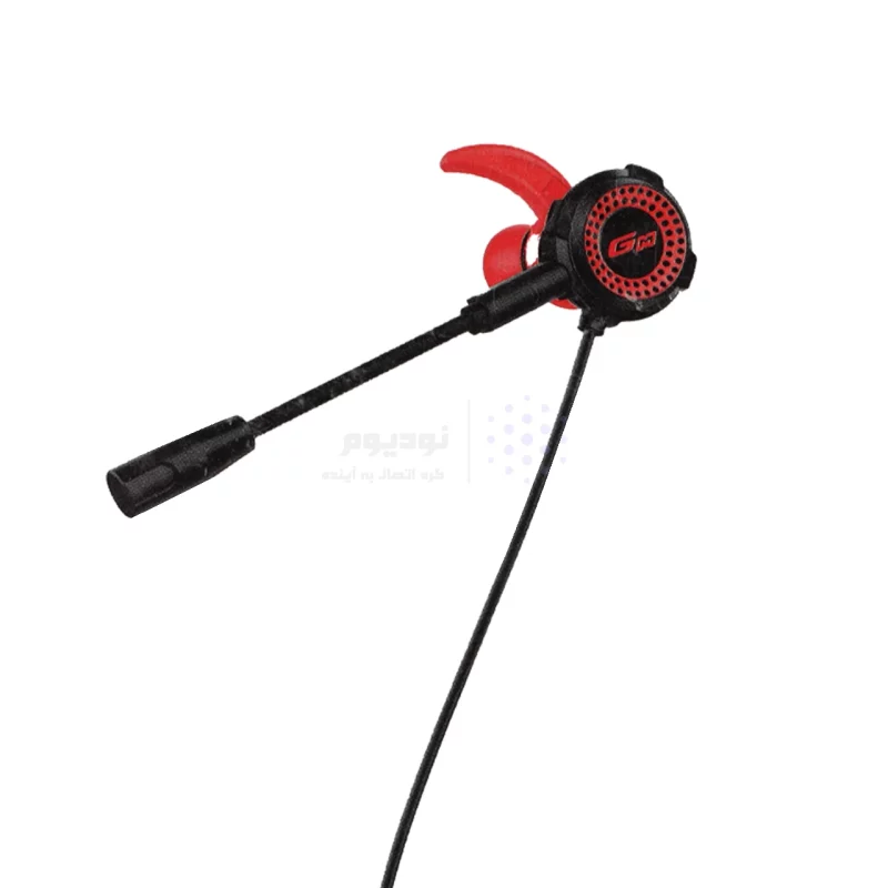 هندزفری گردنی بی سیم Yes Plus مدل YS-608 - مشکی قرمز - YSP - تصویر 4