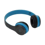 هدفون بی سیم مدل P47 - آبی طوسی - تصویر 10