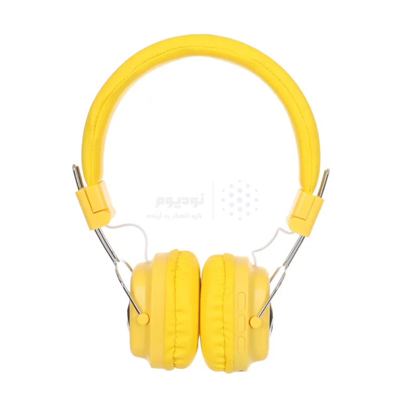 هدفون فانتزی بی سیم Kuromi مدل AH-816Y - زرد - تصویر 3