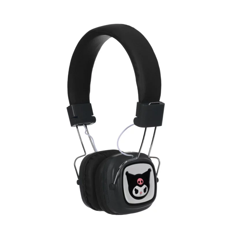 هدفون فانتزی بی سیم Kuromi مدل AH-816Y - مشکی - تصویر 2