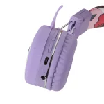 هدفون فانتزی بی سیم Kuromi مدل AH-906Y - یاسی - تصویر 4