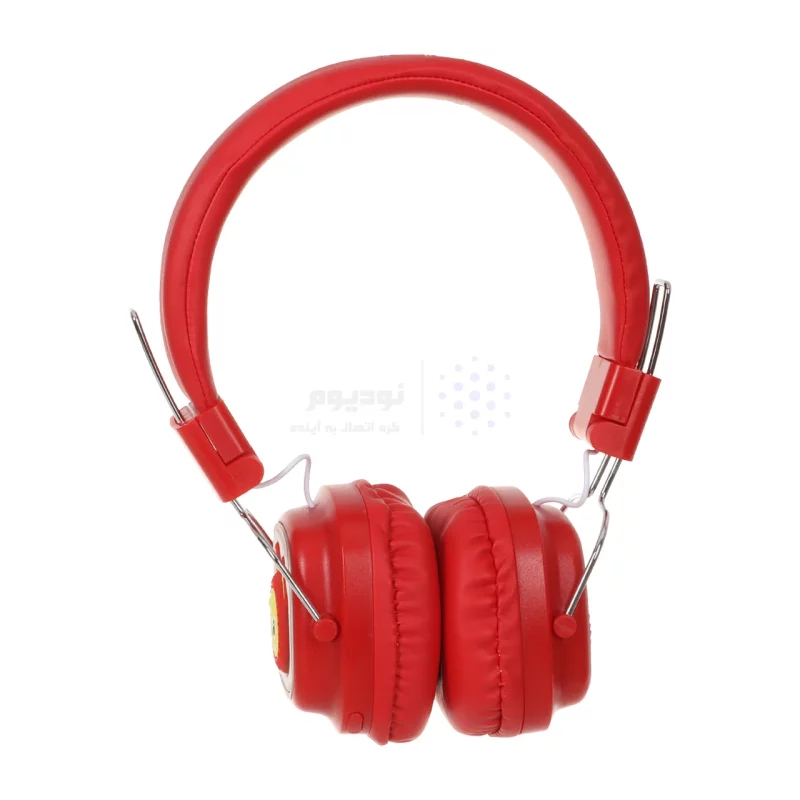 هدفون فانتزی بی سیم Labubu مدل AH-816G - قرمز - تصویر 3
