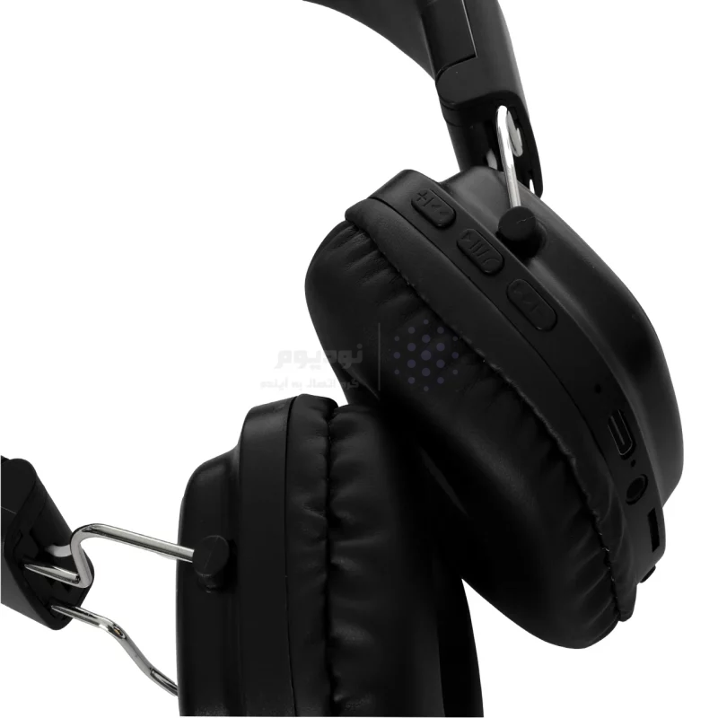 هدفون فانتزی بی سیم Labubu مدل AH-816G - مشکی - تصویر 4