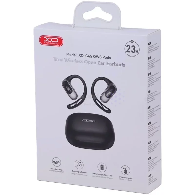 ایرفون بی سیم XO مدل XO-G45 OwsPods - مشکی - تصویر 11