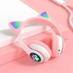 هدفون بی سیم Buku مدل BE-005 - صورتی - MMS (گارانتی شش ماهه YA) - تصویر 3