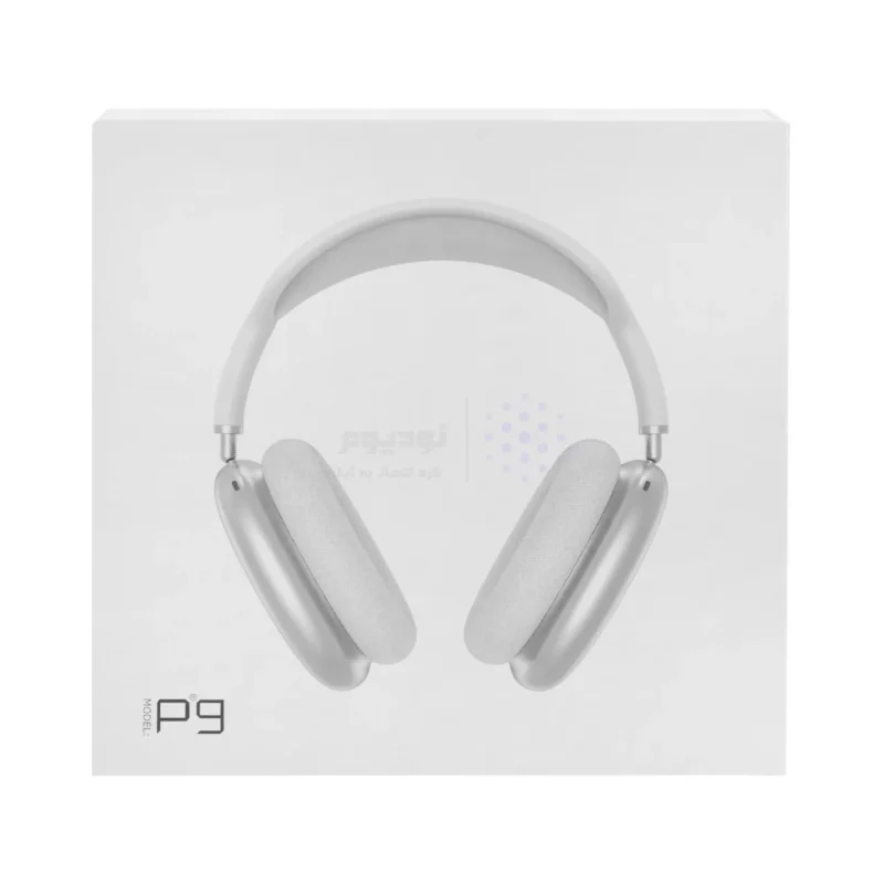 هدفون بی سیم مدل P9-طوسی روشن - تصویر 11