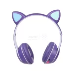 هدفون فانتزی بی سیم a cat مدل MZ-023 - بنفش - تصویر 3