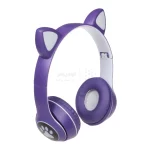 هدفون فانتزی بی سیم a cat مدل MZ-023 - بنفش - تصویر 6