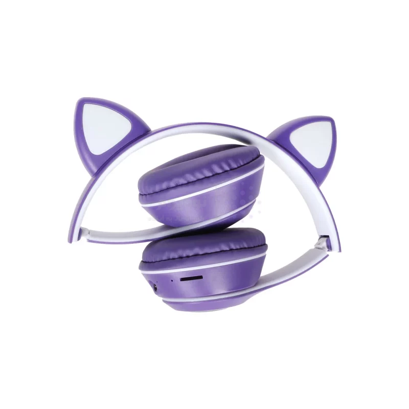 هدفون فانتزی بی سیم a cat مدل MZ-023 - بنفش - تصویر 10