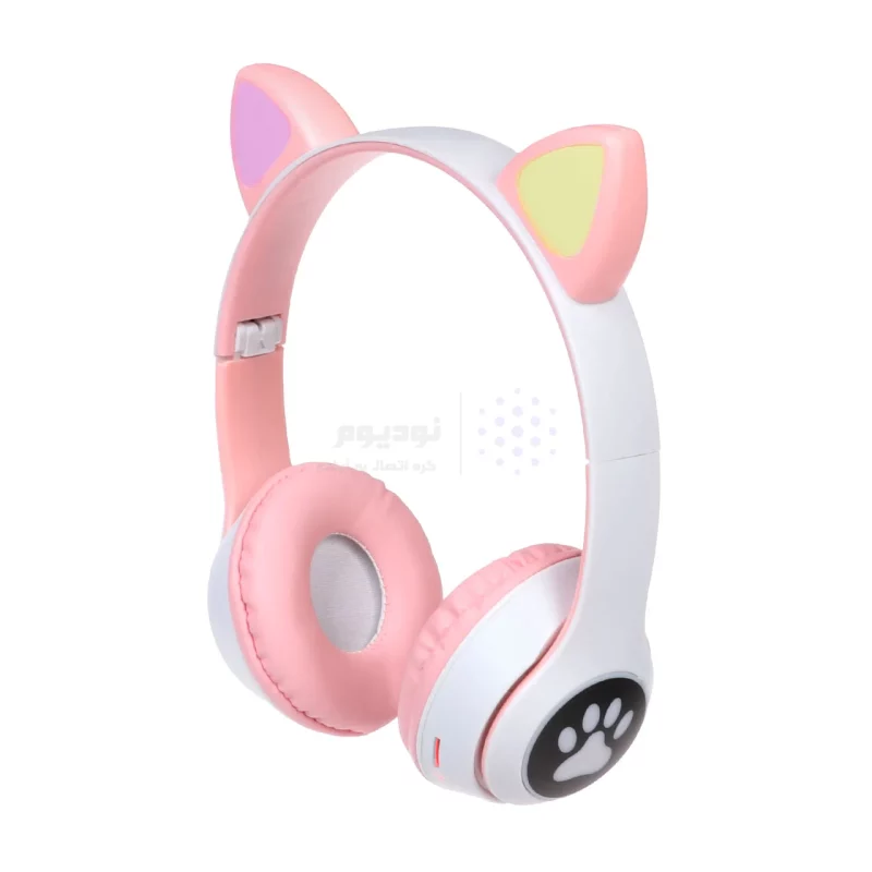 هدفون بی سیم a cat مدل MZ-023 - سفید صورتی - تصویر 5