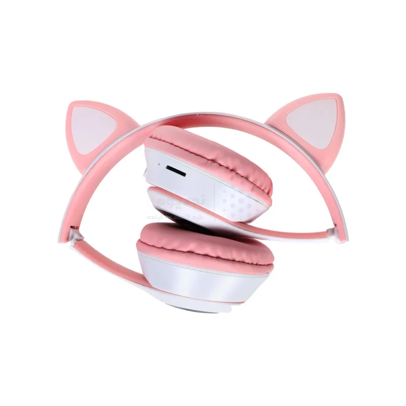 هدفون بی سیم a cat مدل MZ-023 - سفید صورتی - تصویر 10