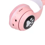 هدفون فانتزی بی سیم a cat مدل MZ-023 - صورتی روشن - تصویر 7