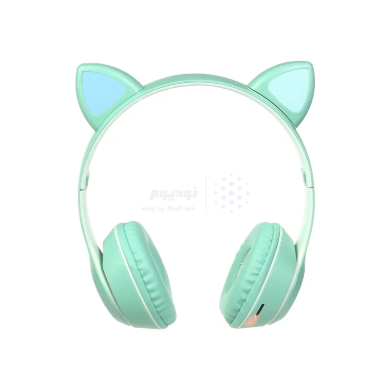 هدفون فانتزی بی سیم a cat مدل MZ-023 - سبز - تصویر 3