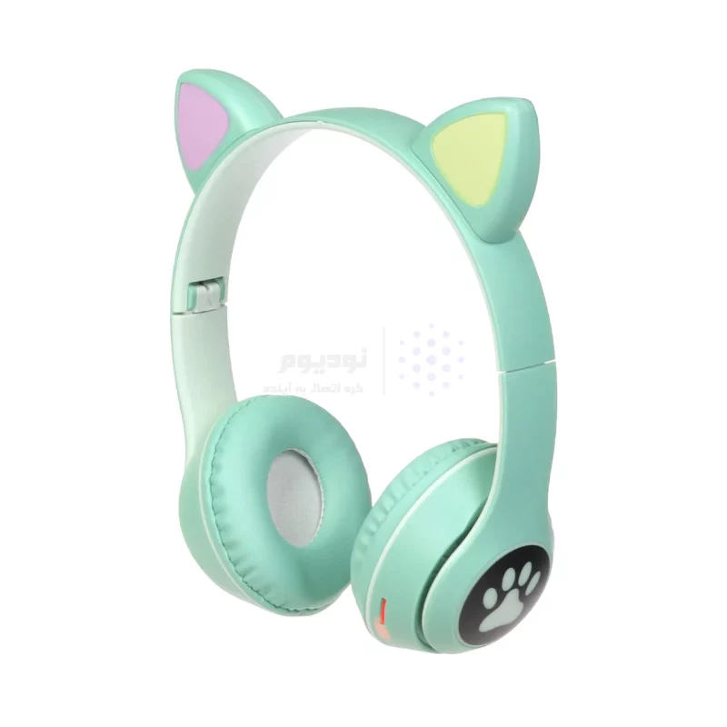 هدفون فانتزی بی سیم a cat مدل MZ-023 - سبز - تصویر 5