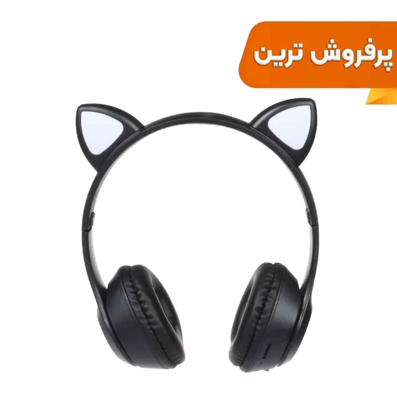 هدفون بی سیم a cat مدل MZ-023 - مشکی - تصویر 2
