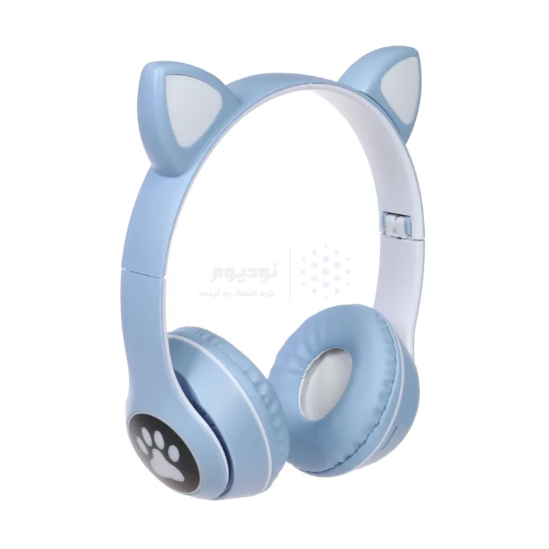 هدفون فانتزی بی سیم a cat مدل MZ-023 - آبی - تصویر 6
