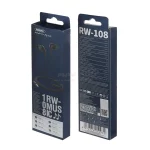 هندزفری با سیم Remax مدل RW-108 - مشکی - تصویر 3
