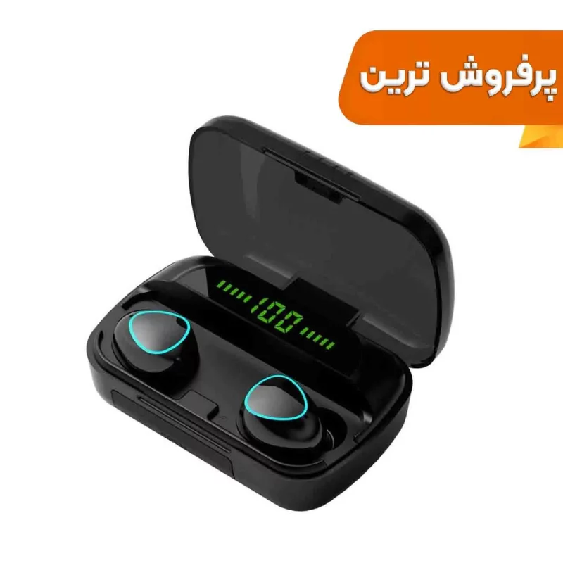 ایرفون بی سیم مدل M10 - مشکی - تصویر 2