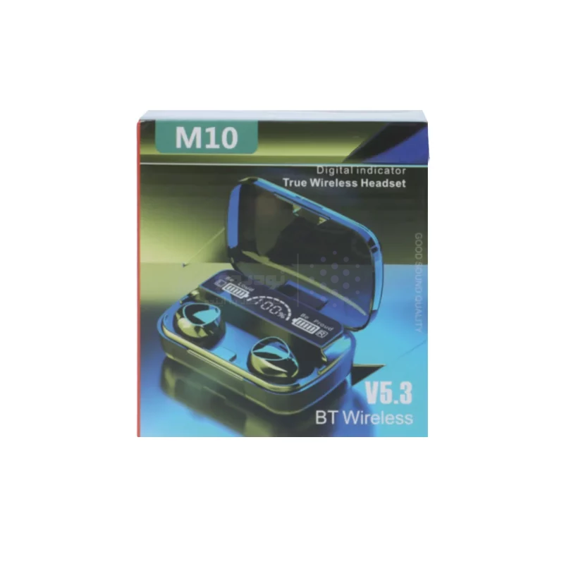ایرفون بی سیم مدل M10 - مشکی - تصویر 4
