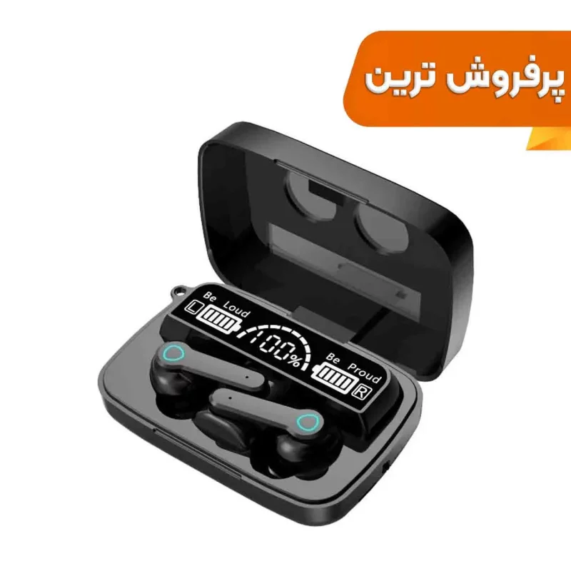 ایرفون بی‌سیم مدل M19 - مشکی - تصویر 2