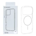 قاب اورجینال Magnetic دور ژله ای MagSafe مدل Apple iPhone 17 Pro Max - سفید (پک دار)