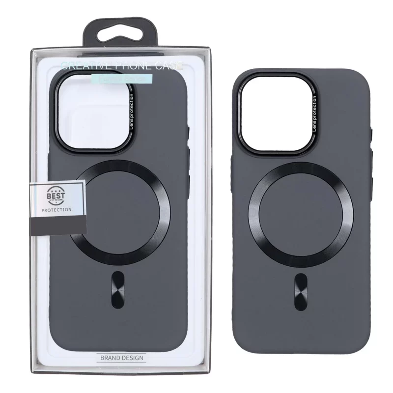 قاب اورجینال Lens Protection Magsafe مدل Apple iPhone 16 Pro - مشکی (پک دار) - تصویر 2