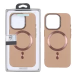 قاب اورجینال Lens Protection Magsafe مدل Apple iPhone 16 Pro - صحرایی (پک دار)
