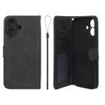 کیف موبایل مگنتی درجه یک داخل خز MNC Plus مدل Apple iPhone 17 - مشکی
