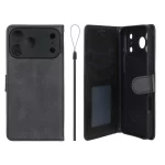کیف موبایل مگنتی درجه یک داخل خز MNC Plus مدل Apple iPhone 17 Pro Max - مشکی