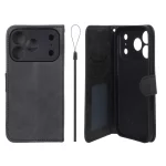 کیف موبایل مگنتی درجه یک داخل خز MNC Plus مدل Apple iPhone 17 Pro - مشکی