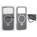 قاب اورجینال Magsafe استندشو Apple iPhone 17 Pro Max - خاکستری (پک دار)