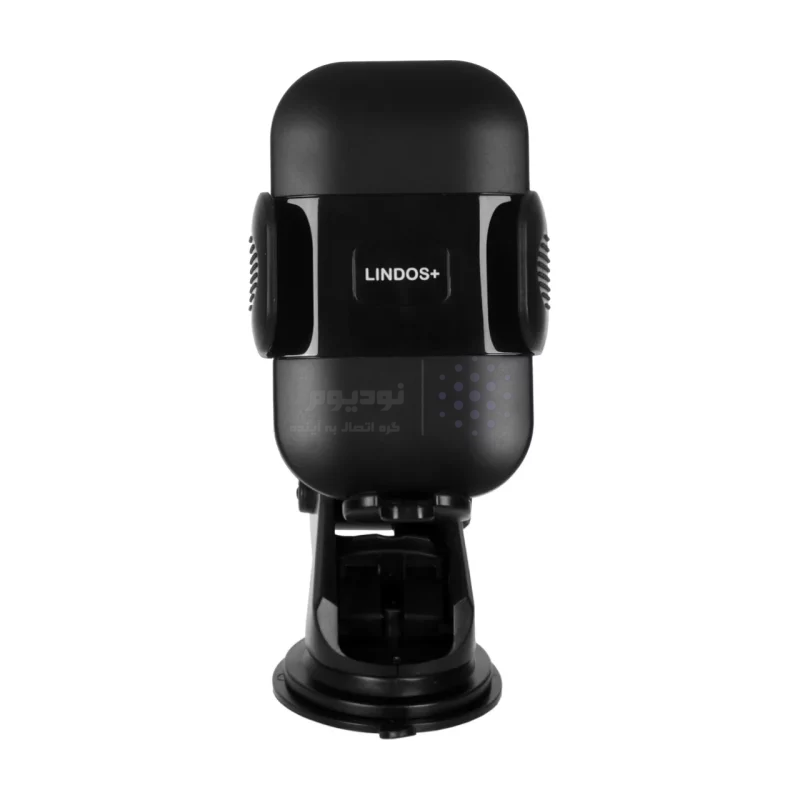 هولدر گوشی موبایل پایه دار +Lindos مدل HL-10 - مشکی - تصویر 3