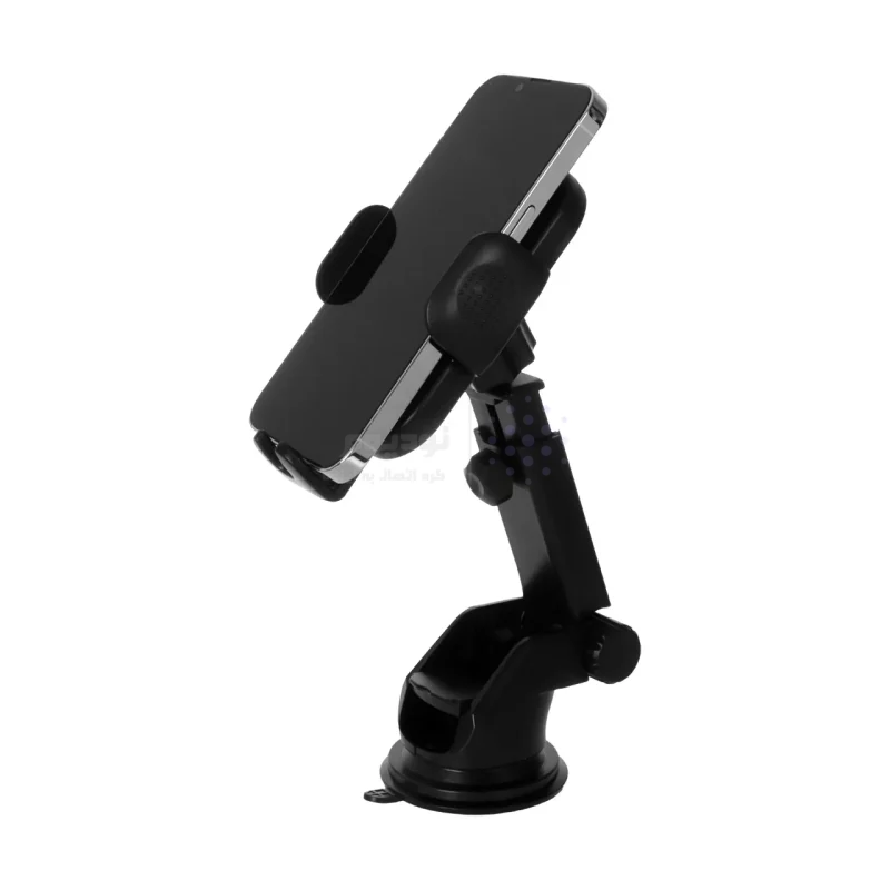 هولدر گوشی موبایل پایه دار +Lindos مدل HL-10 - مشکی - تصویر 5