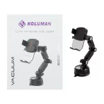 هولدر گوشی موبایل وکیومی Koluman مدل K-HD105 - خاکستری