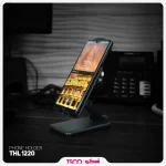هولدر گوشی موبایل پایه دار رومیزی Tsco مدل THL 1220 - مشکی - تصویر 5