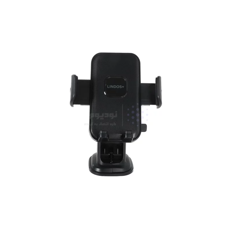 هولدر گوشی موبایل پایه دار +Lindos مدل HL-25 - مشکی (گارانتی تعویض یکساله شرکتی) - تصویر 3