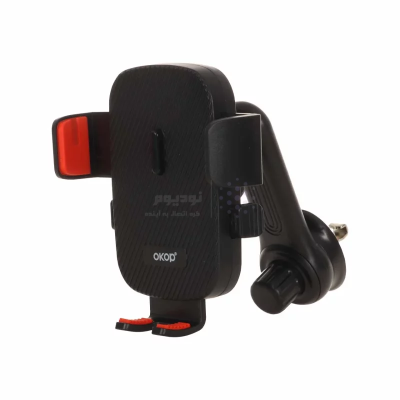 هولدر گوشی موبایل دریچه کولری Okop مدل KP-932- مشکی - تصویر 4