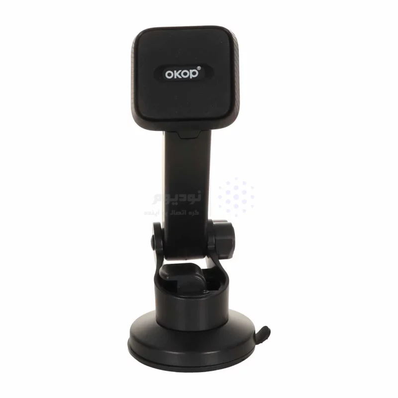 هولدر گوشی موبایل پایه دار مگنتی Okop مدل KP-905 - مشکی - تصویر 3