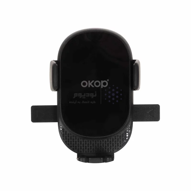 هولدر گوشی موبایل دریچه کولری Okop مدل KP-910 - مشکی - تصویر 3