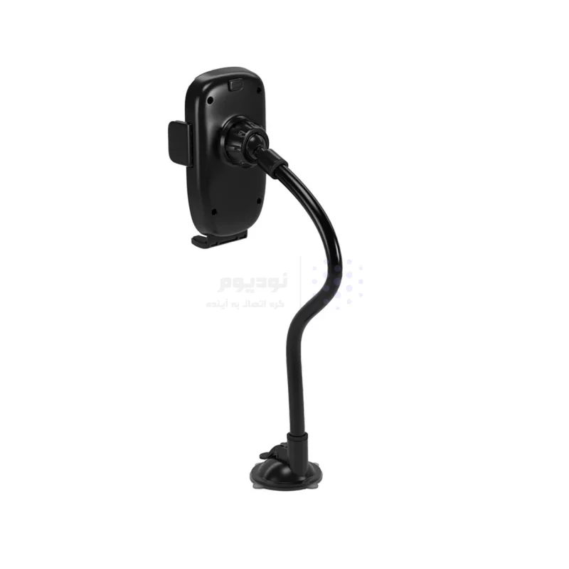 هولدر گوشی موبایل پایه دار TSCO مدل THL 1214 - مشکی (به همراه گیره اتصال به دریچه کولر) - تصویر 3