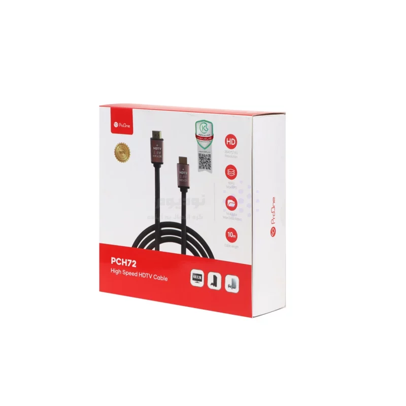 کابل 10 متری ProOne HDMI مدل PCH72 - مشکی - تصویر 3