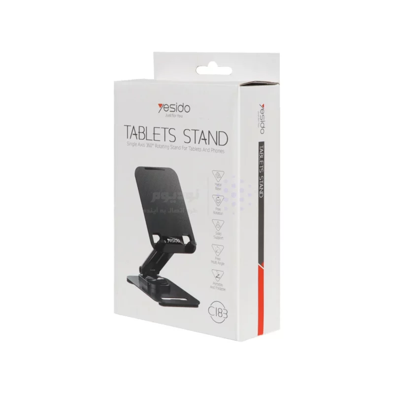 هولدر تبلت و گوشی موبایل پایه دار رومیزی Yesido مدل C183 - تصویر 6