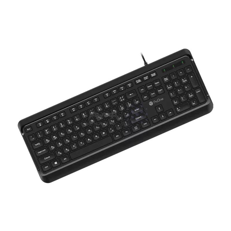 کیبورد باسیم ProOne مدل PKC45 - مشکی - تصویر 3