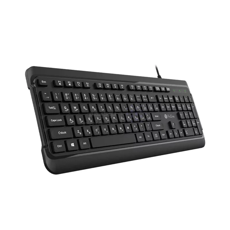 کیبورد باسیم ProOne مدل PKC45 - مشکی - تصویر 5