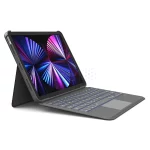 کاور کیبورد دار مغناطیسی بی سیم 10.5 و iPad 10.2 اینچ Wiwu مدل Combo - خاکستری MN - تصویر 6