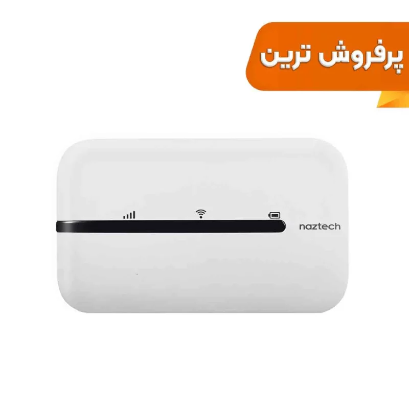 مودم همراه Naztech 4G-LTE مدل NZT-77CT - سفید - تصویر 2