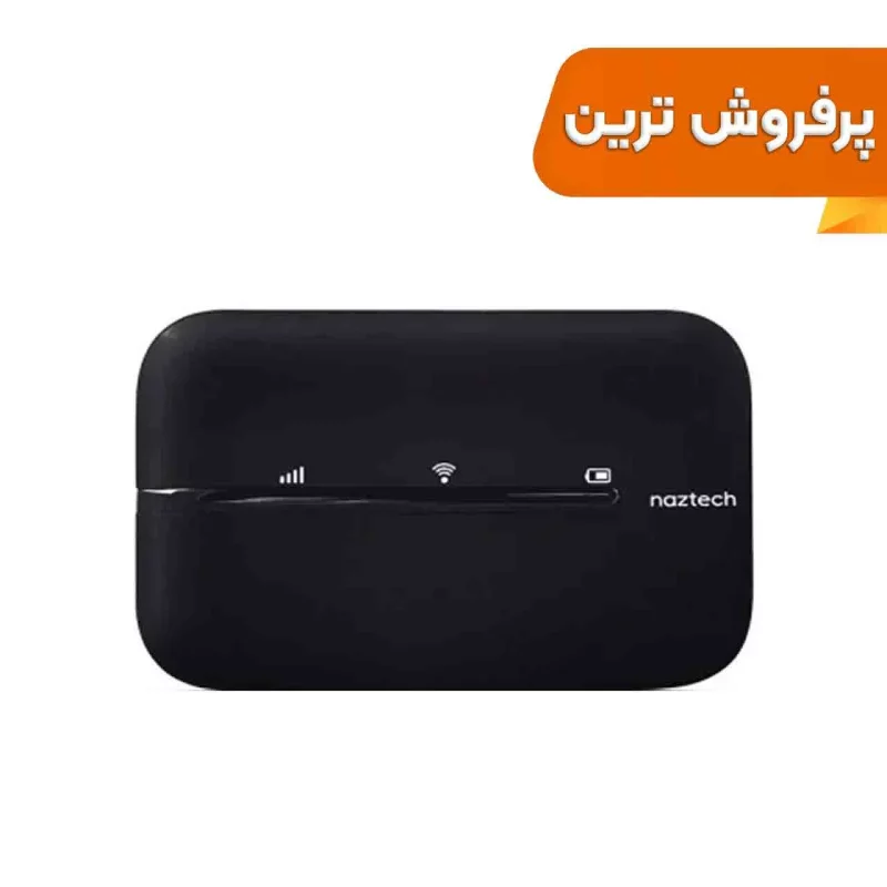 مودم همراه Naztech 4G-LTE مدل NZT-77CT - مشکی - تصویر 2